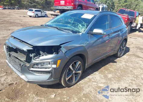 2019 Hyundai Kona Limited z USA, uszkodzony, nr VIN KM8K33A53KU274862